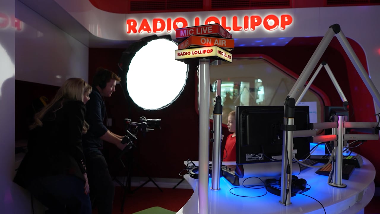 Presenter and voiceover video